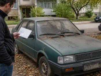 Неплатен данък МПС
